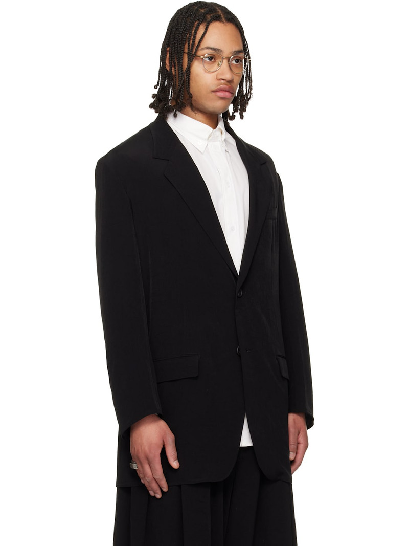 Black TA Tuxedo 2 Buttons Blazer 2