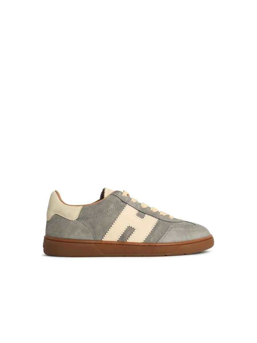 Hogan 'Cool' Grey Suede Sneakers - 1