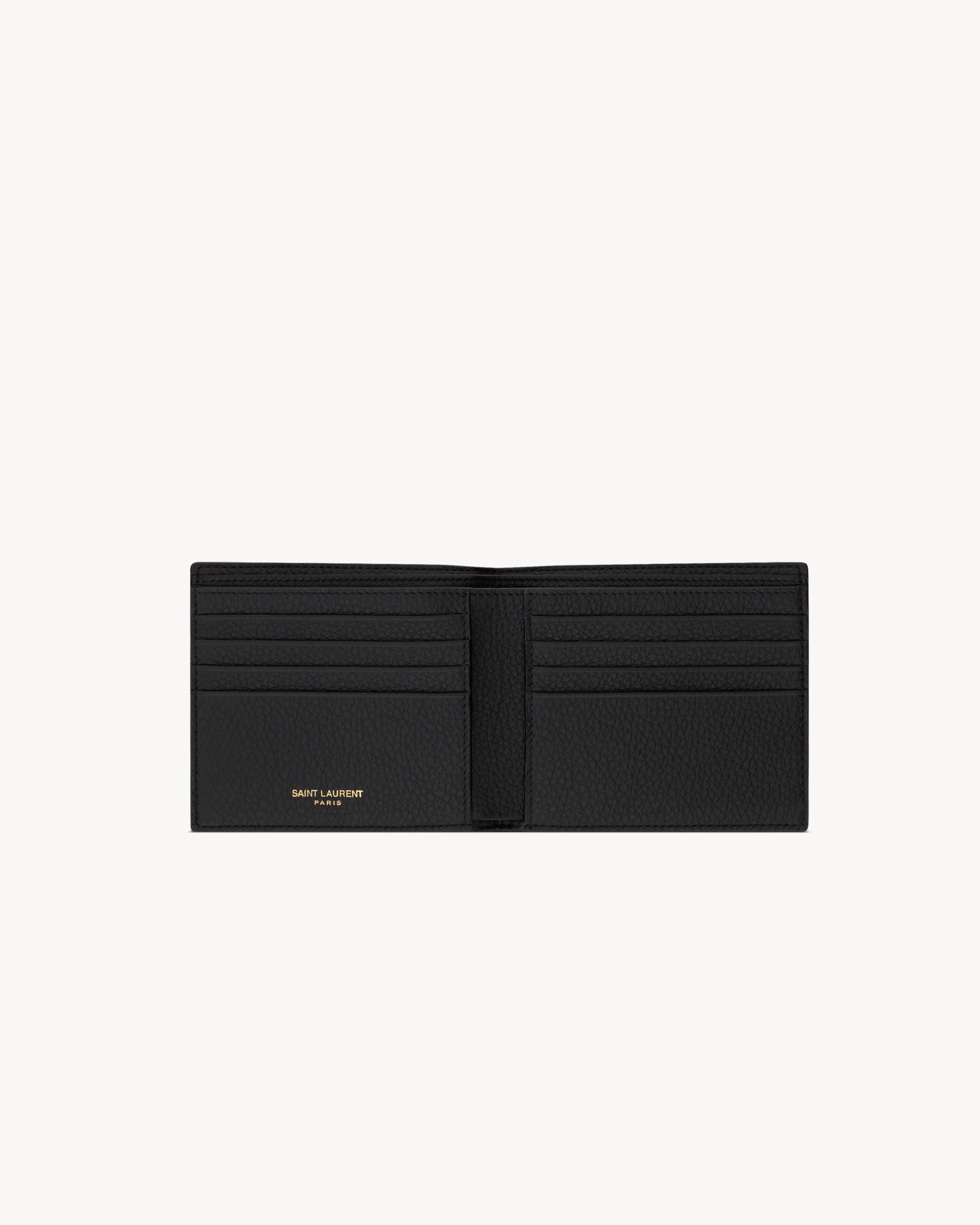 TINY CASSANDRE EAST/WEST WALLET IN GRAINED LEATHER - 3