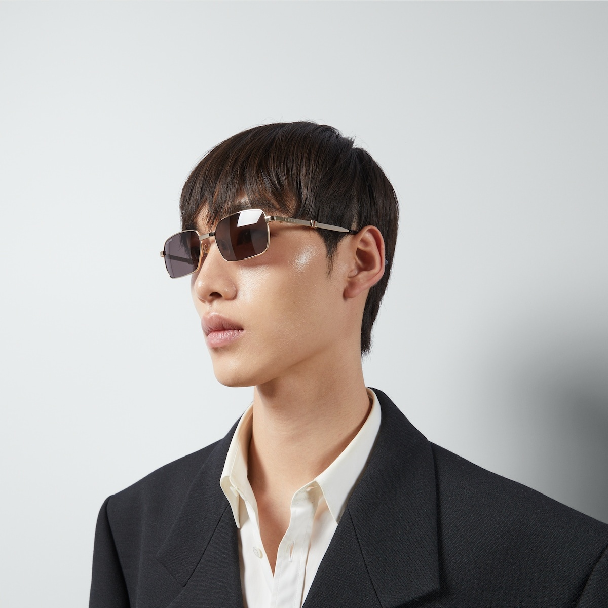 Rectangular-frame sunglasses - 4