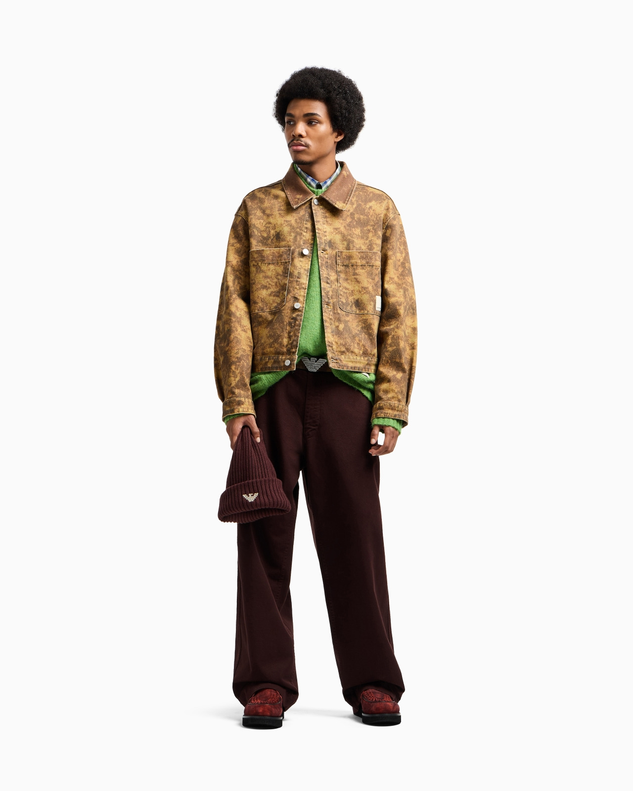 NEW YORK CAPSULE COLLECTION STRIPED ALPACA-BLEND OVERSIZED JUMPER - 2