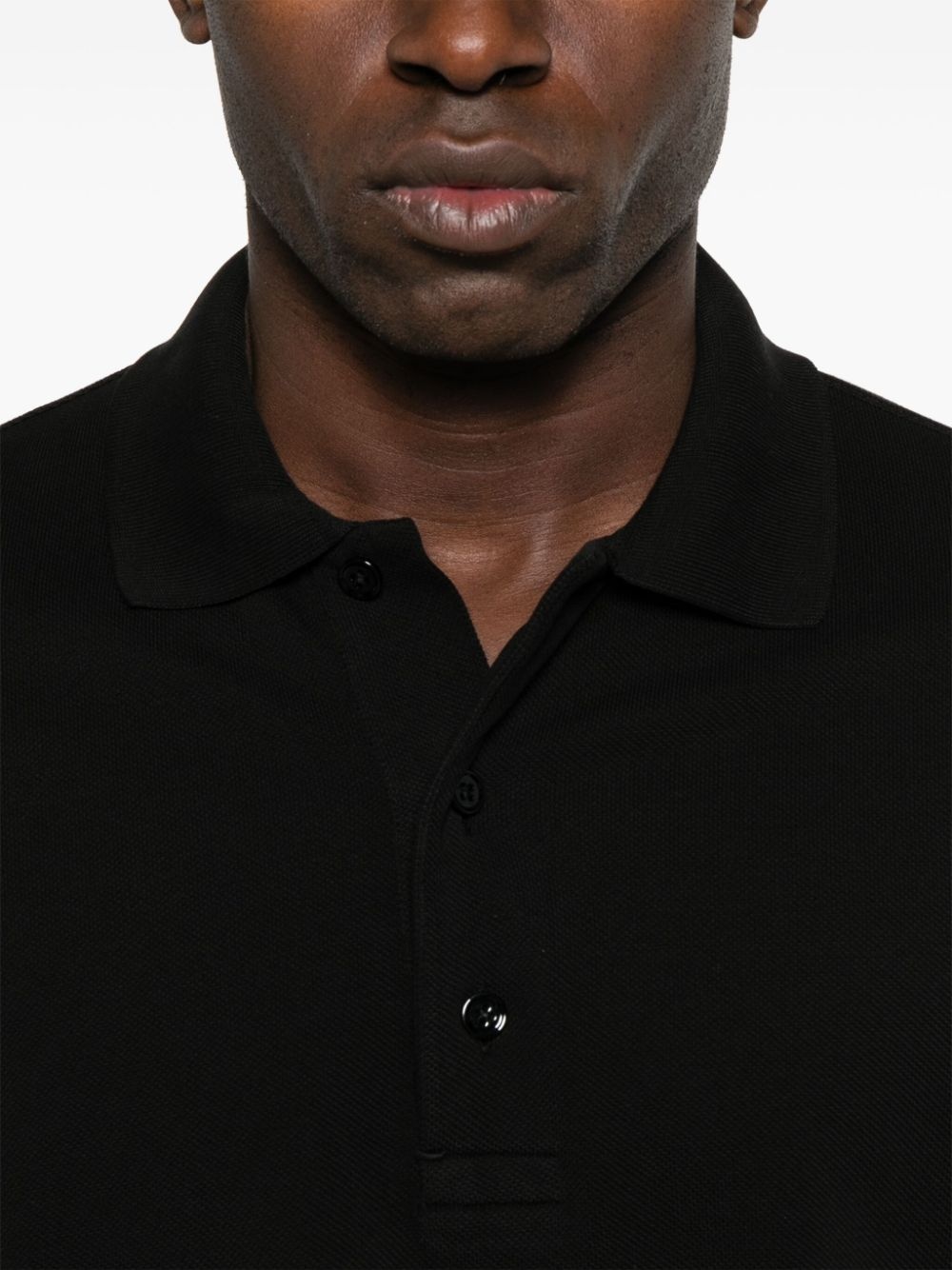 Tom Ford Men Piqué Polo Shirt - 3