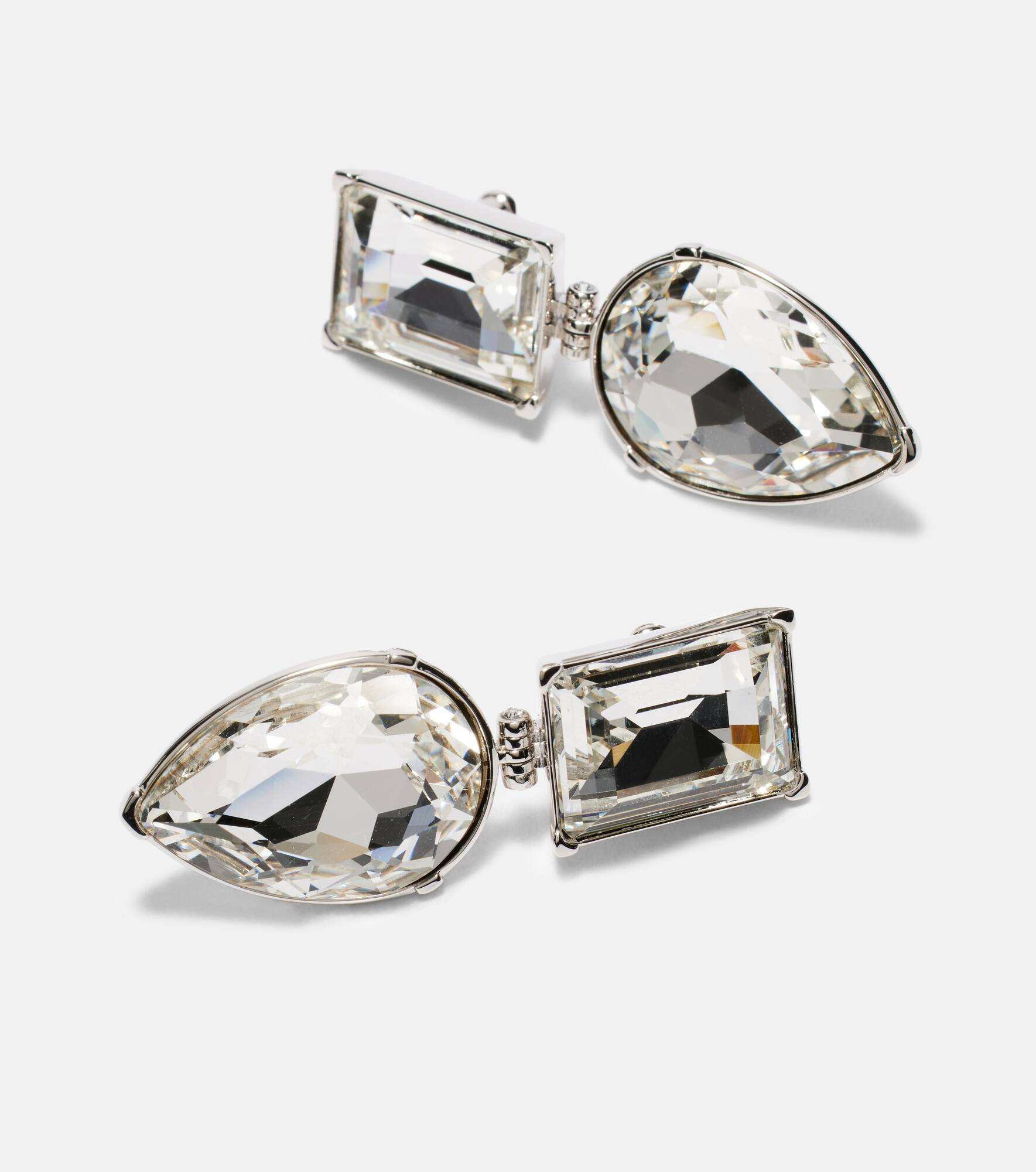 Crystal-embellished earrings - 4