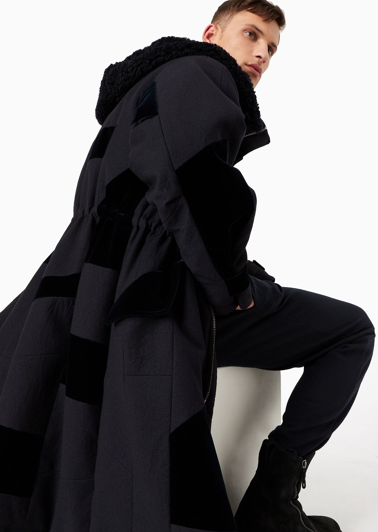 Trousers in pure Casentino cashmere jersey - 5