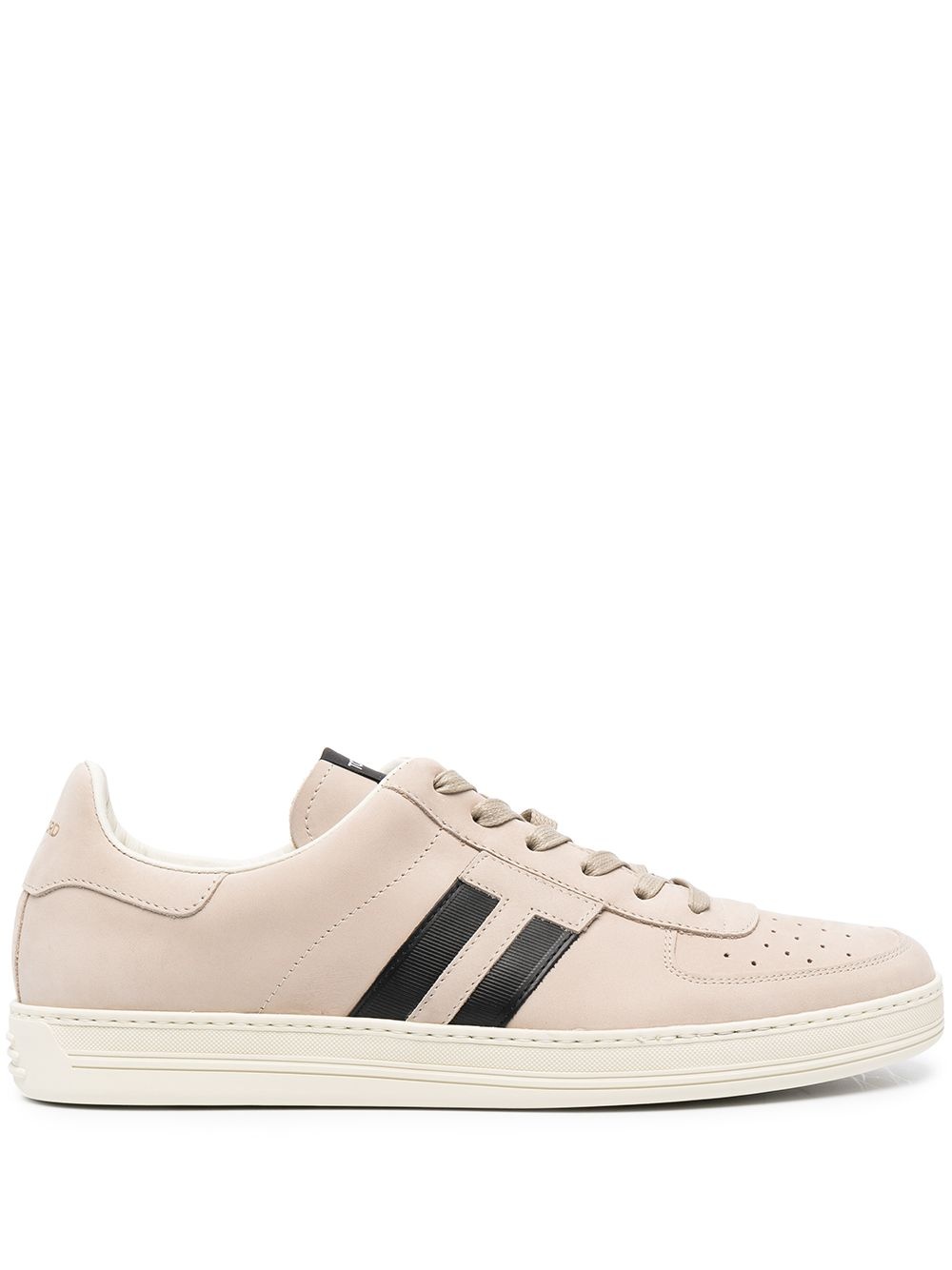 side stripe low-top sneakers - 1