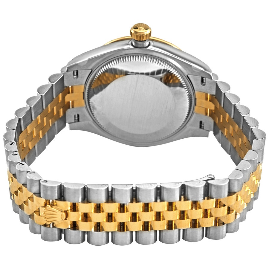 Rolex Datejust 31 Mother of Pearl Diamond Dial Automatic Ladies Steel and 18kt Yellow Gold Jubilee W - 3