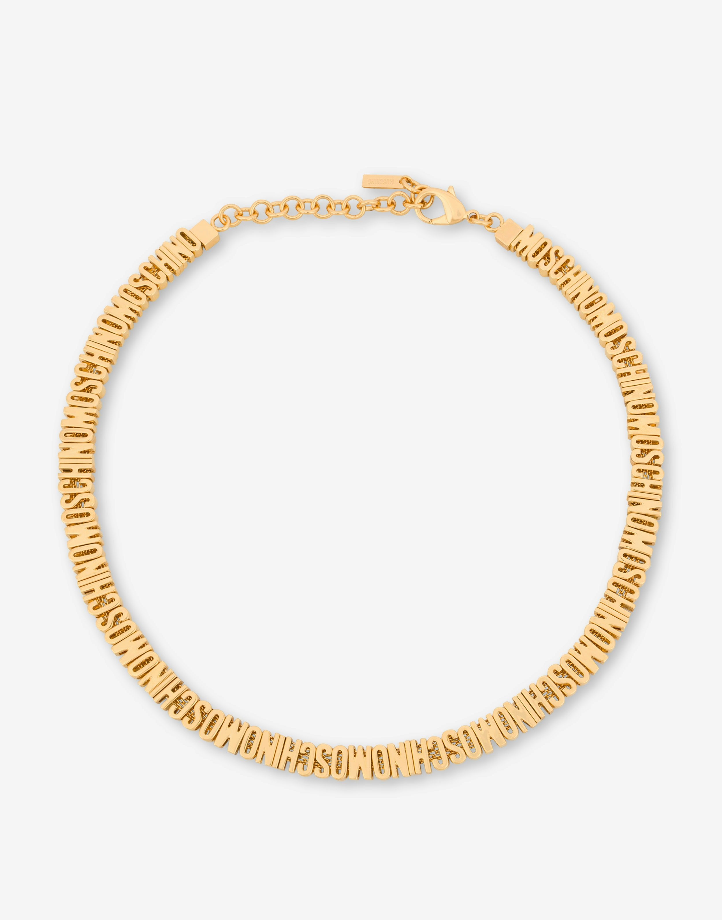 LETTERING LOGO CHOKER NECKLACE - 1