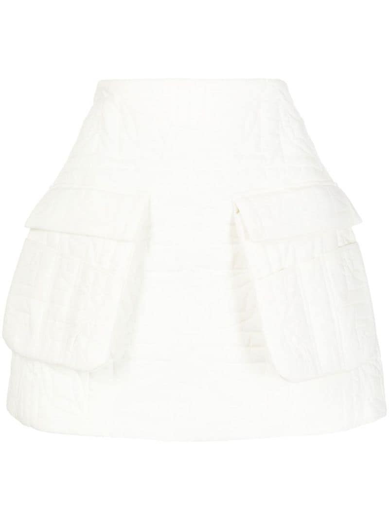 A-line mini skirt - 1