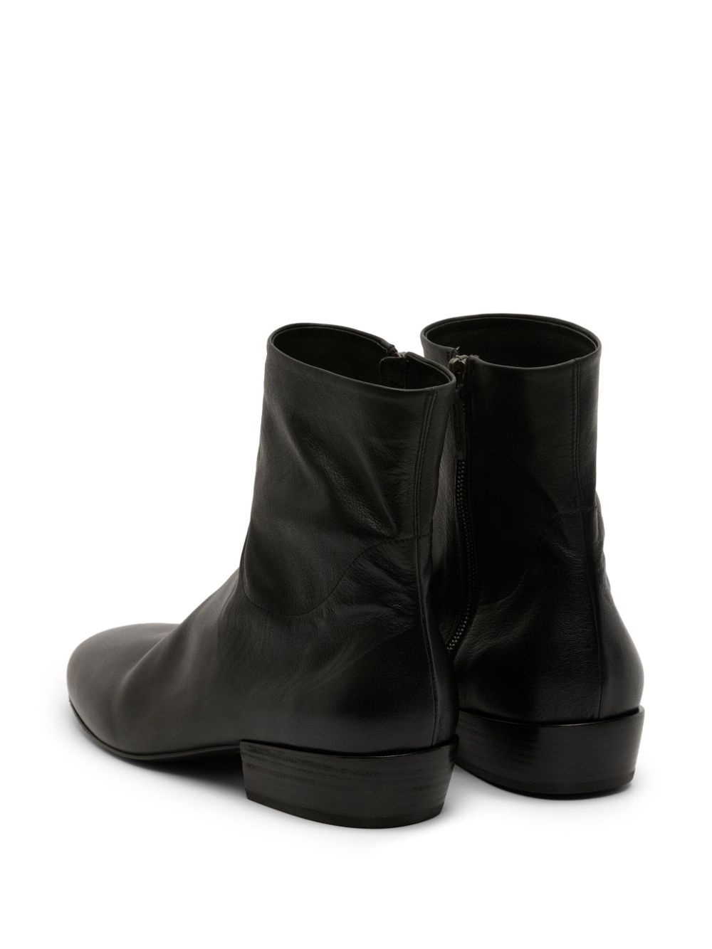 leather ankle boots - 3