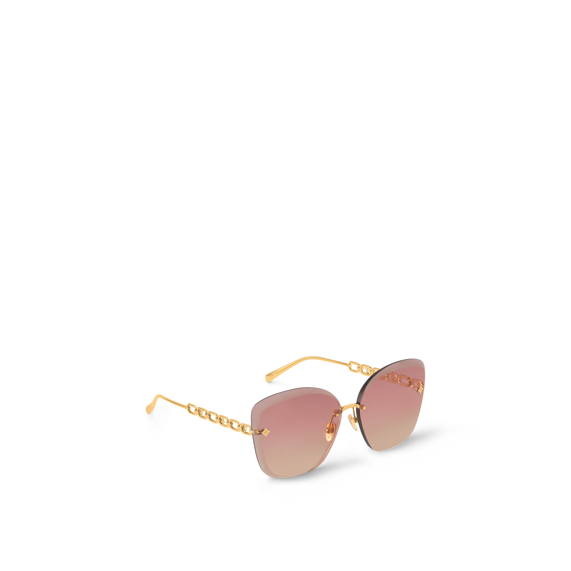 LV Jewel Round Cat Eye Sunglasses - 3