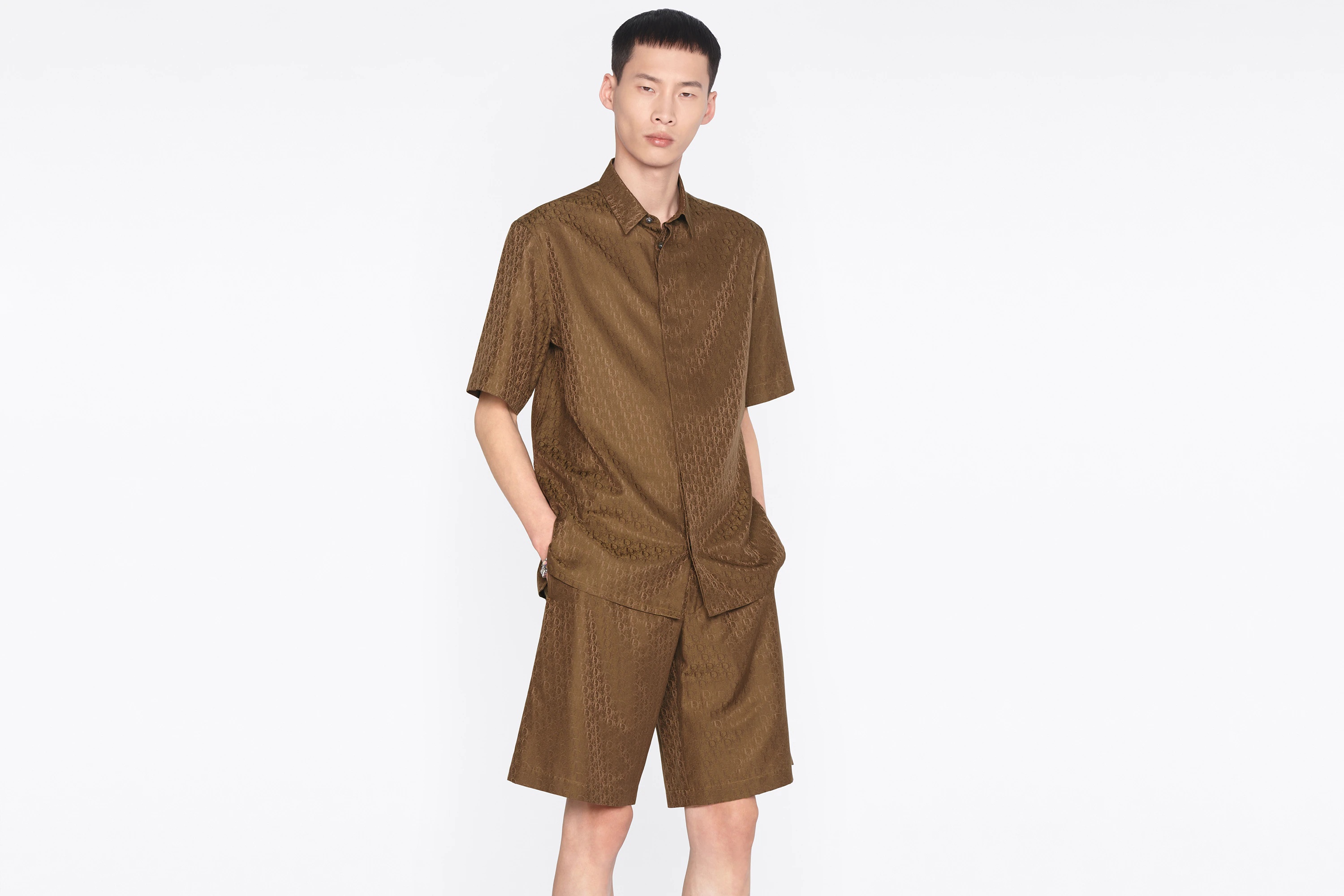 Dior Oblique Short-Sleeved Shirt - 4