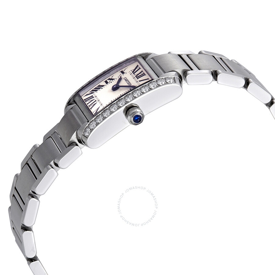 Cartier Tank Francaise Silver Dial Ladies Watch W4TA0008 - 2