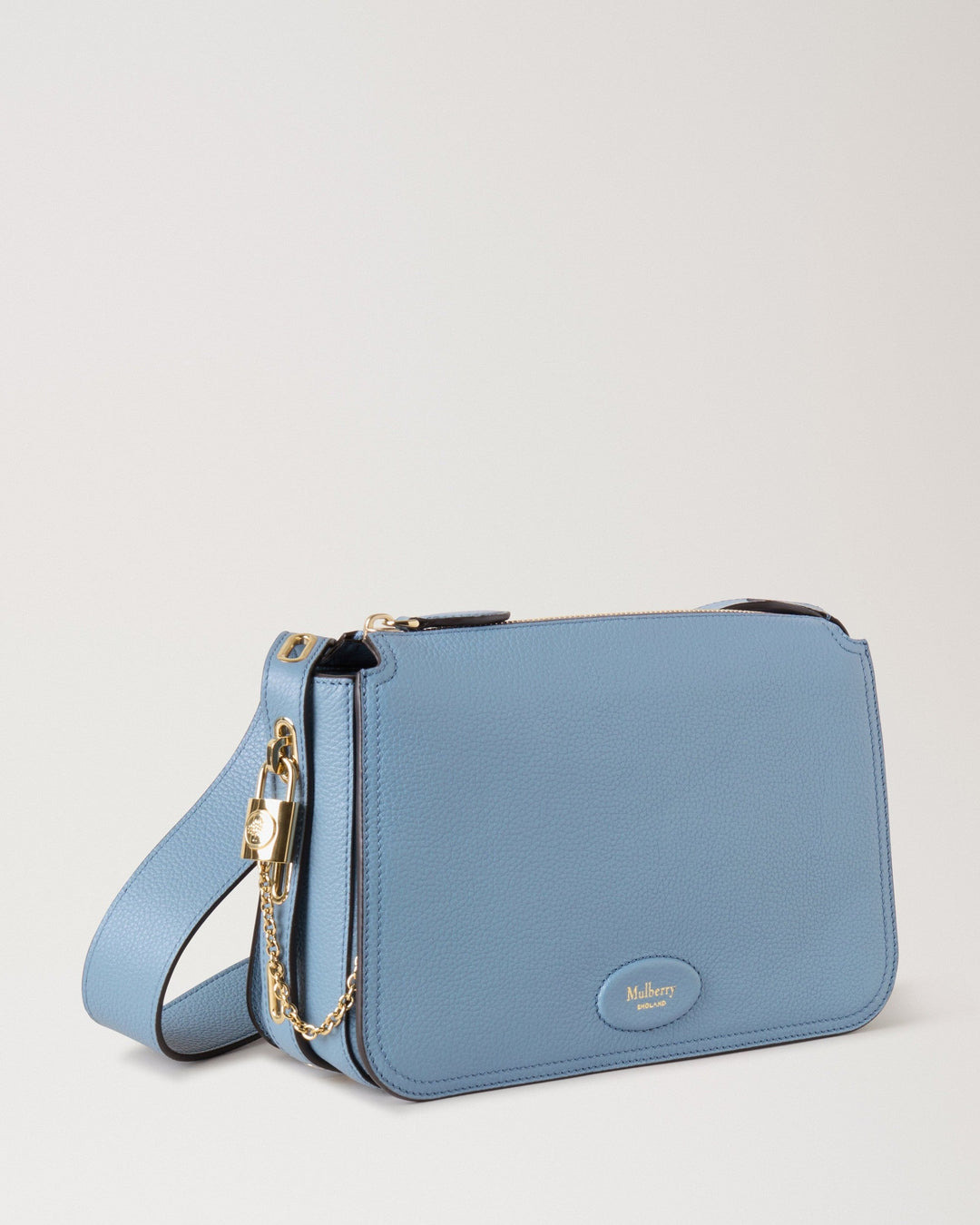 Billie Brighton Blue Small Classic Grain - 4