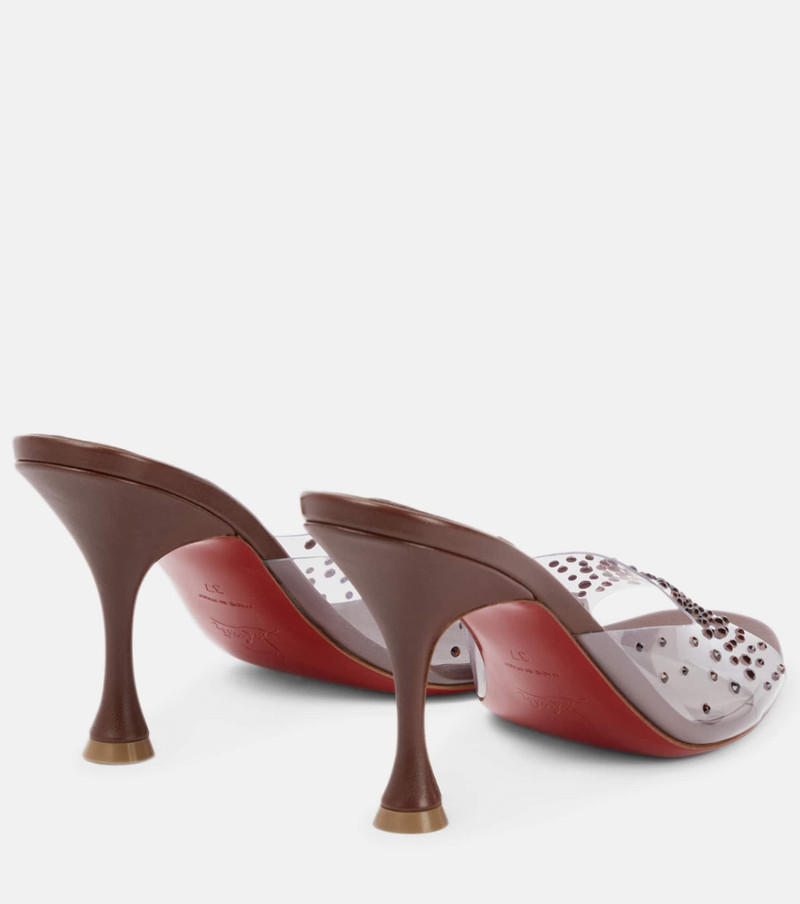 Christian Louboutin Nudes Degramule embellished mules outlook