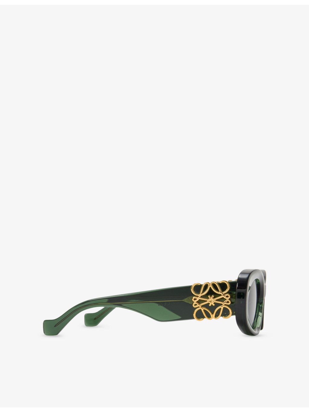 G821MXIX01 Oval Frame Acetate Sunglasses - 3