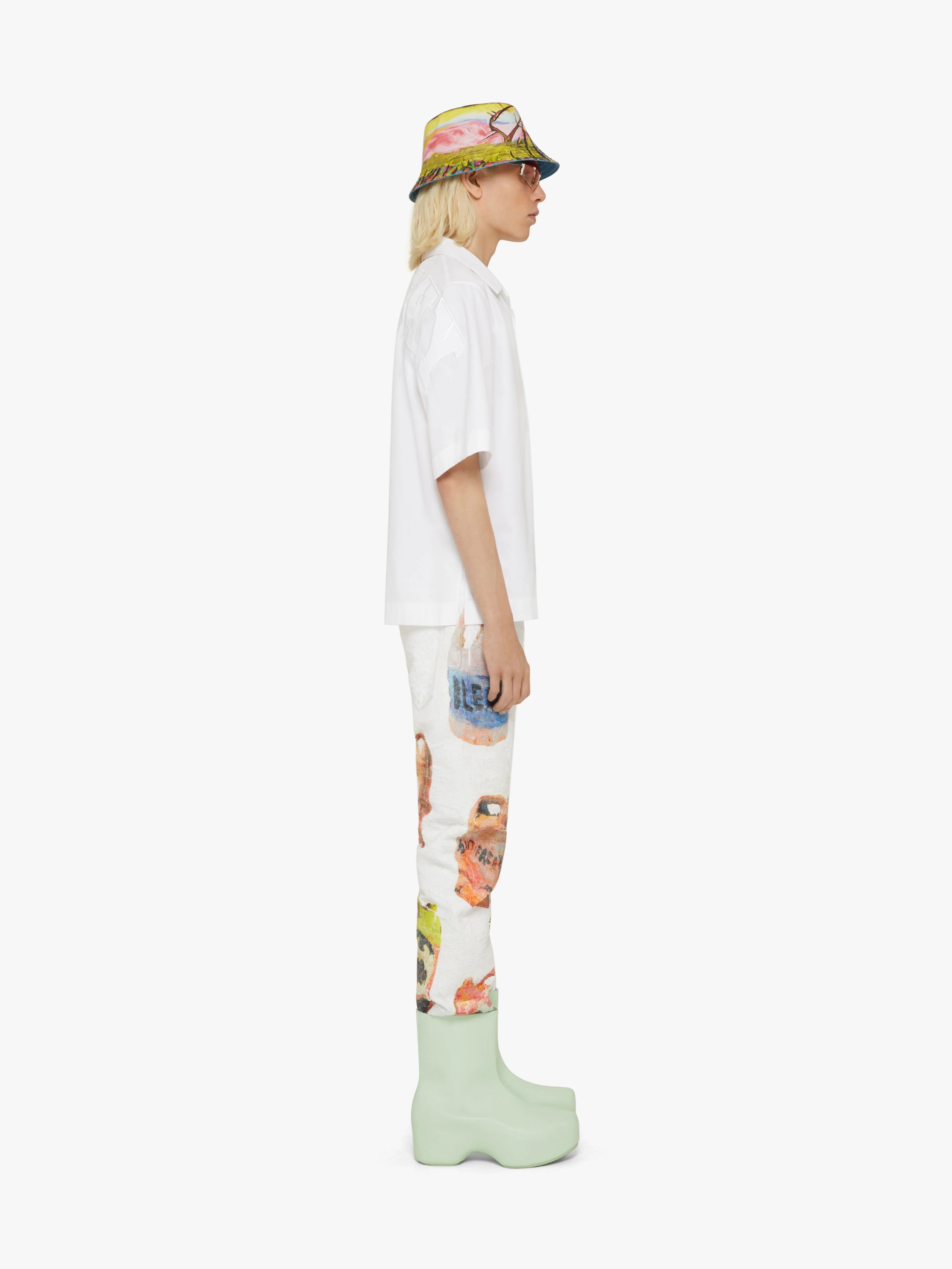 HAWAIIAN SHIRT IN GIVENCHY POPLIN - 3