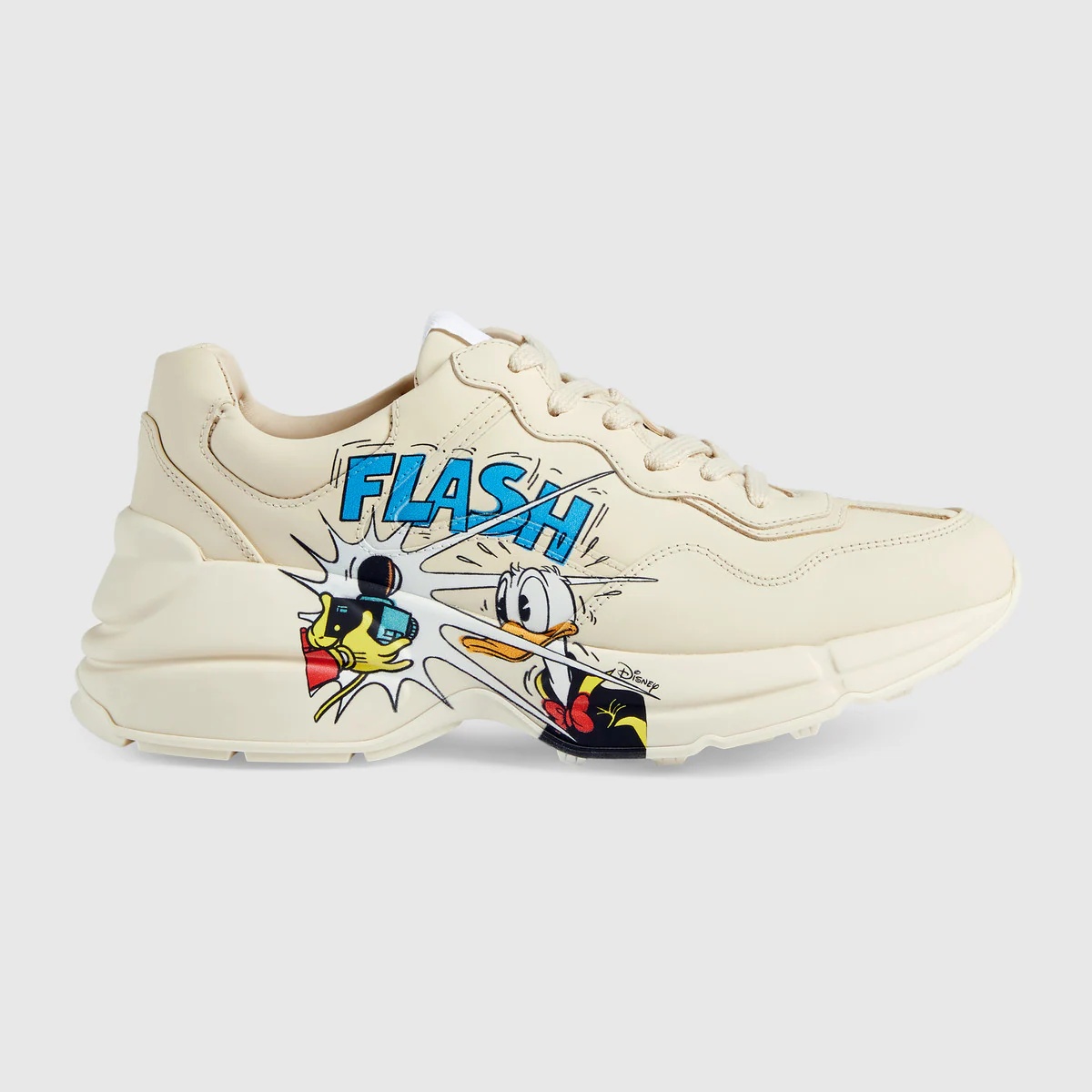 Women's Disney x Gucci Donald Duck Rhyton sneaker - 1