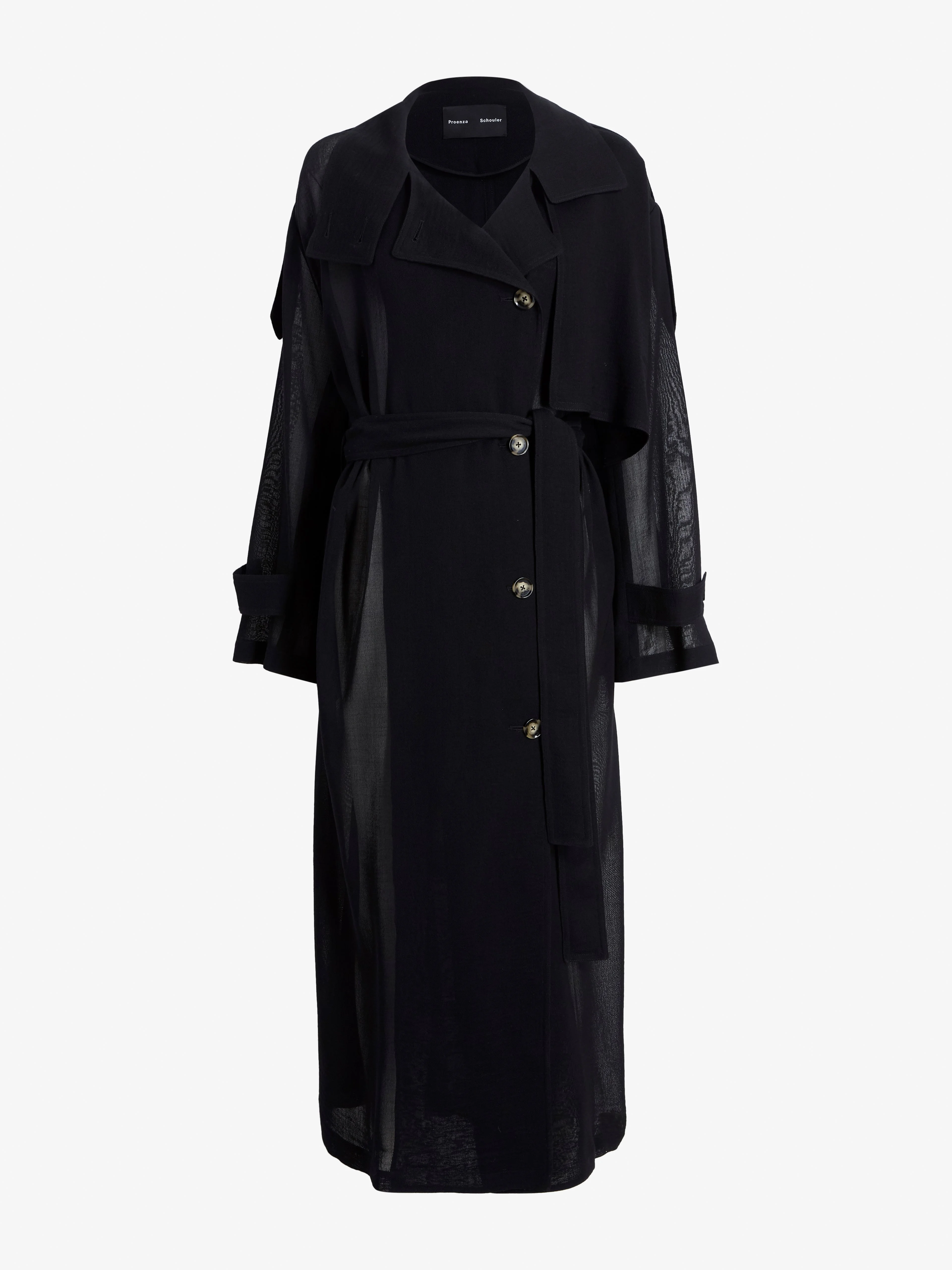 Esha Coat in Sheer Wool - 1