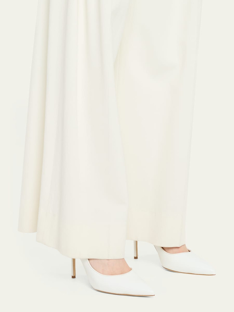 Manolo Blahnik Camparisli Leather Mary Jane Slingback Pumps outlook