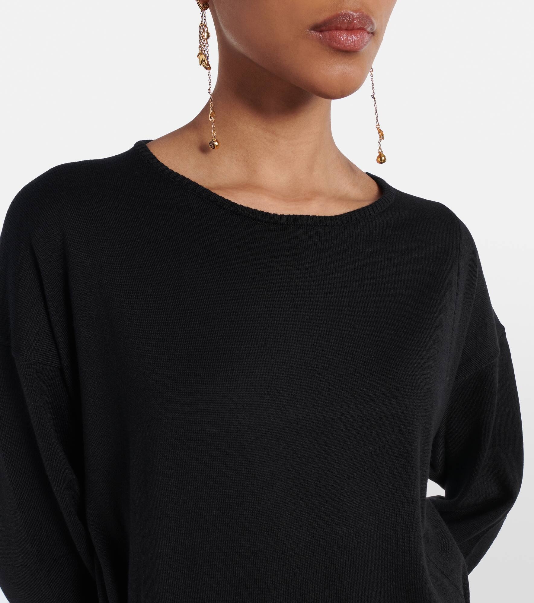 Belted sweater dress - 4