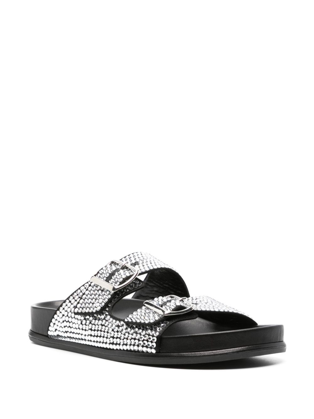 Emma crystal embellished sandals - 2