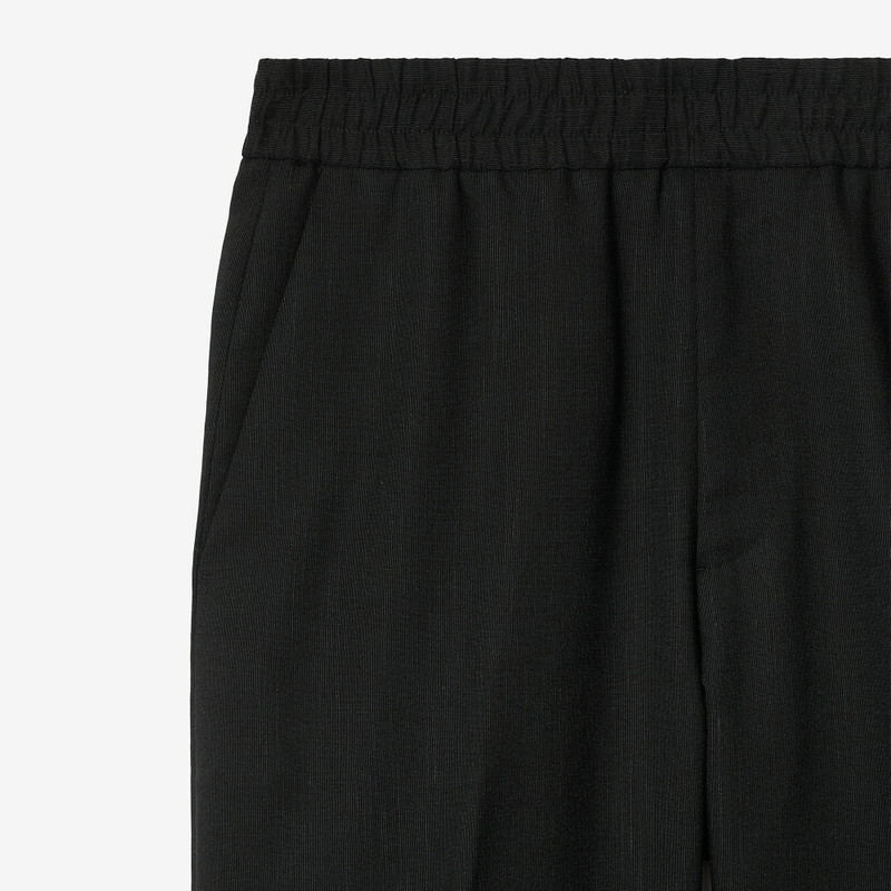 Wool Linen Blend Trousers 7