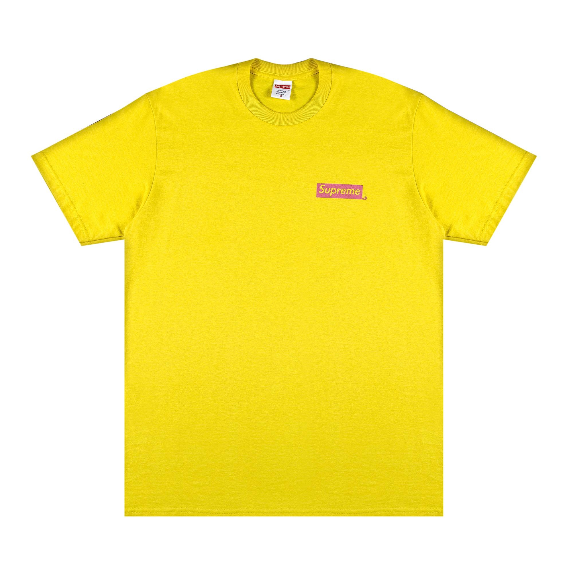 Tシャツ・カットソー Supreme Reaper T-Shirt Acid Yellow Supreme Reaper Tee (SS19) - $44