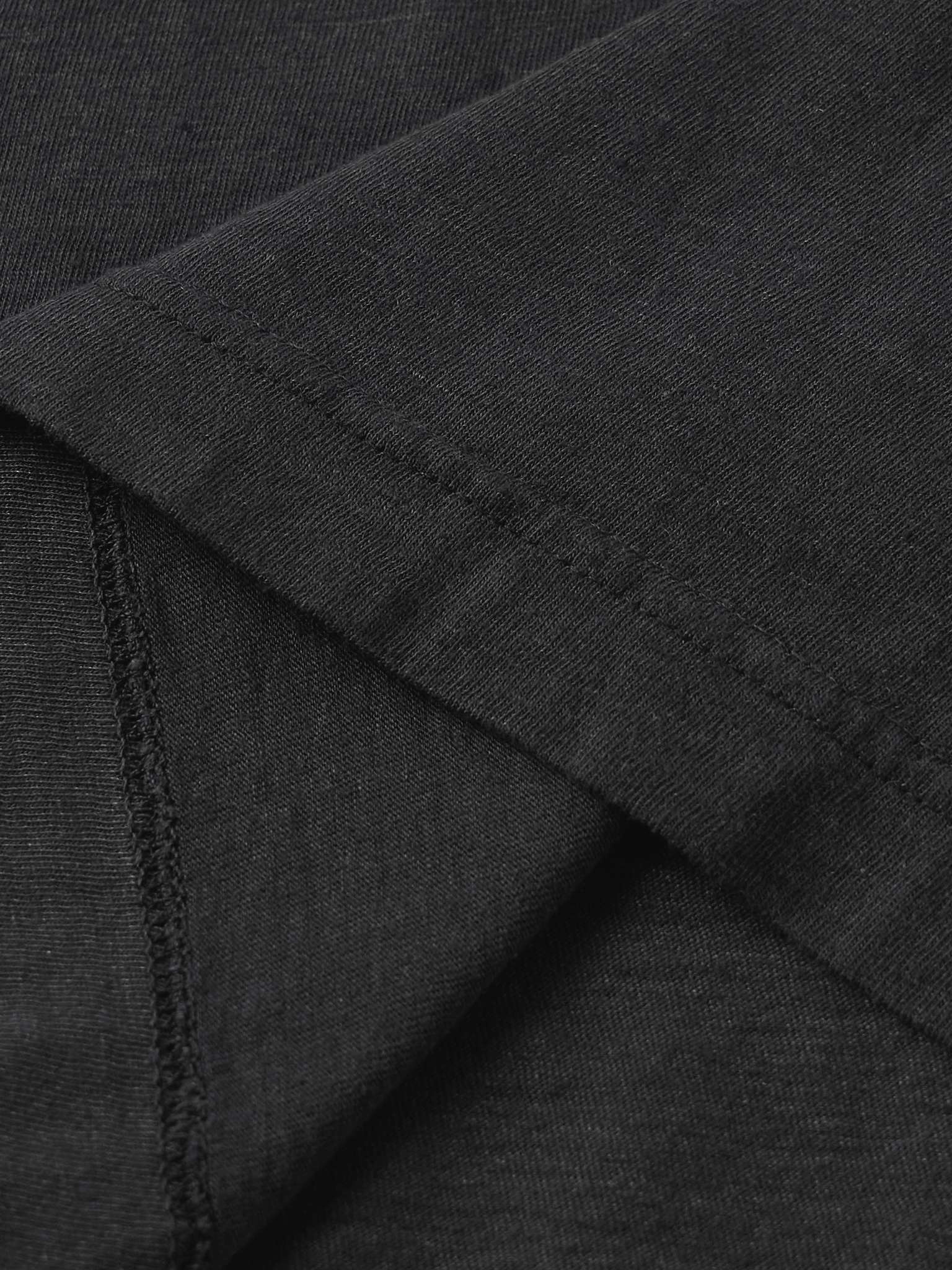 Jumbo Garment-Dyed Cotton-Blend Jersey T-Shirt - 5