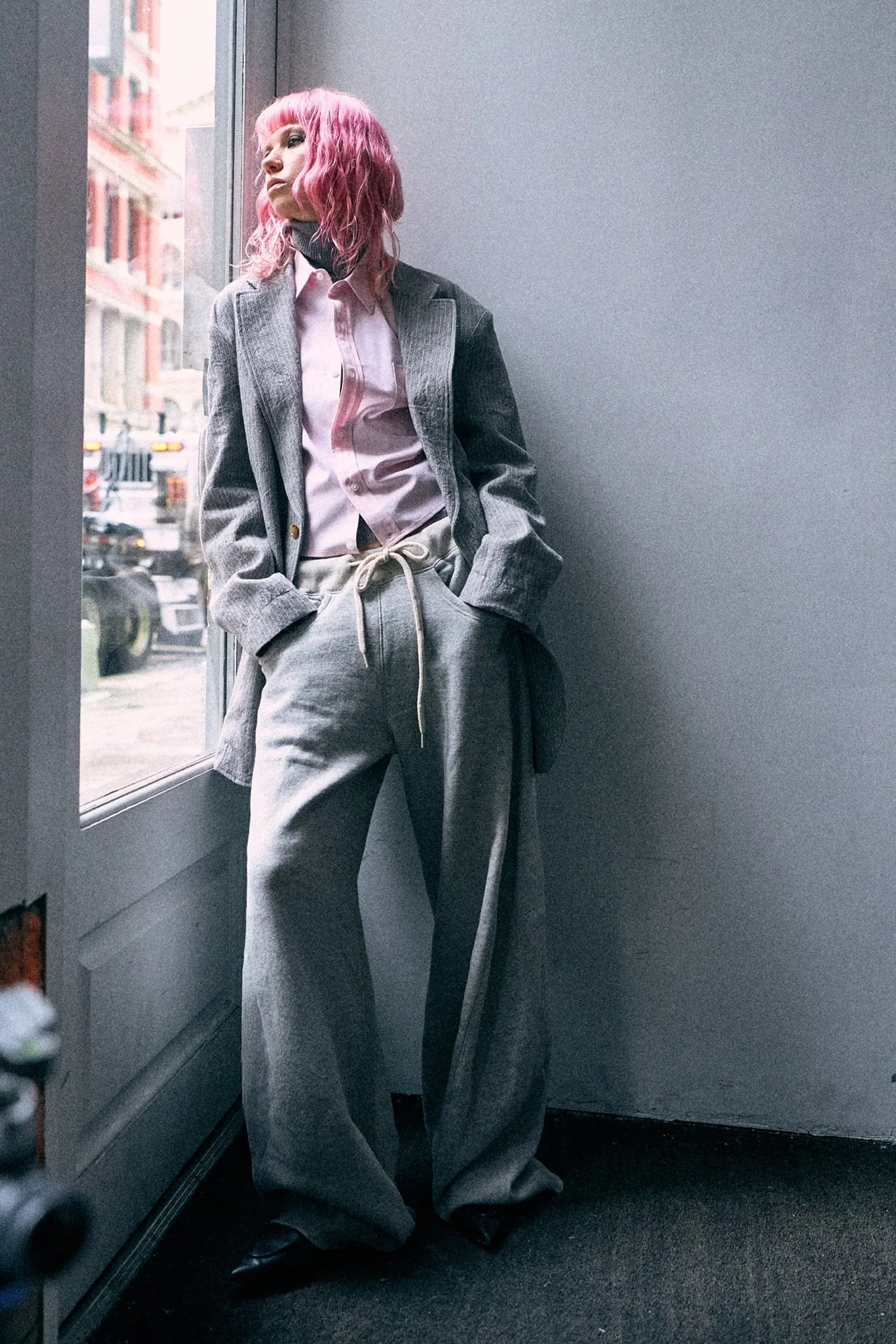 Relaxed Darted Sweatpant - 1