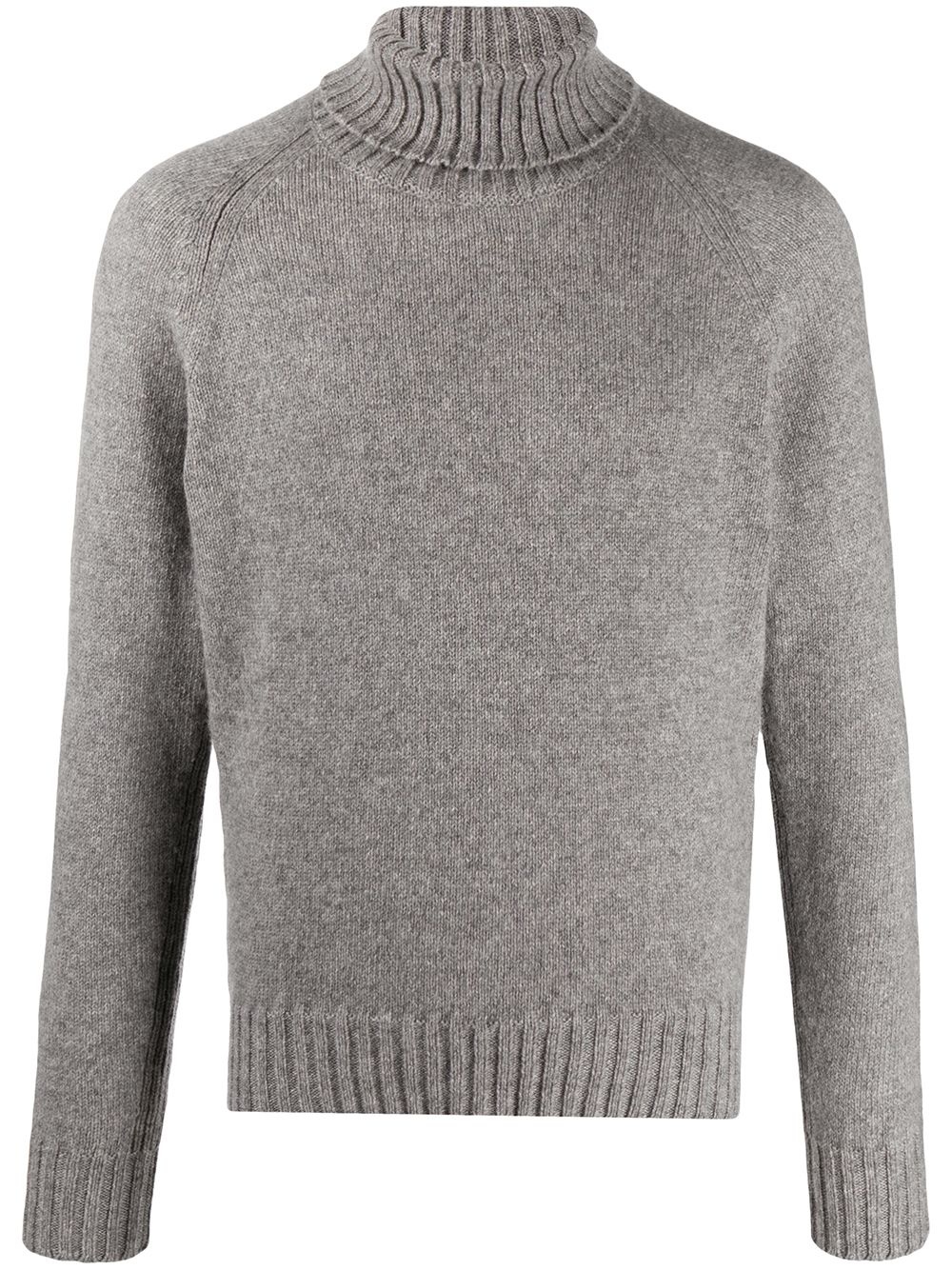 roll neck cashmere jumper - 1