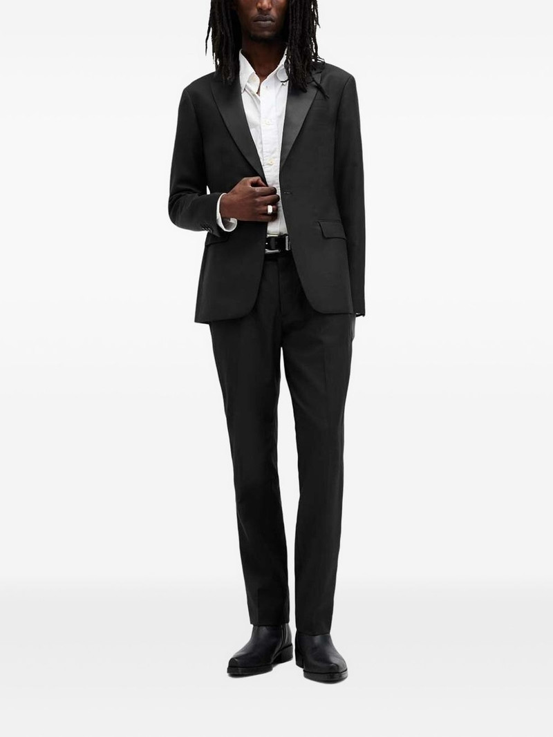 ALLSAINTS panel-lapel single-breasted blazer outlook