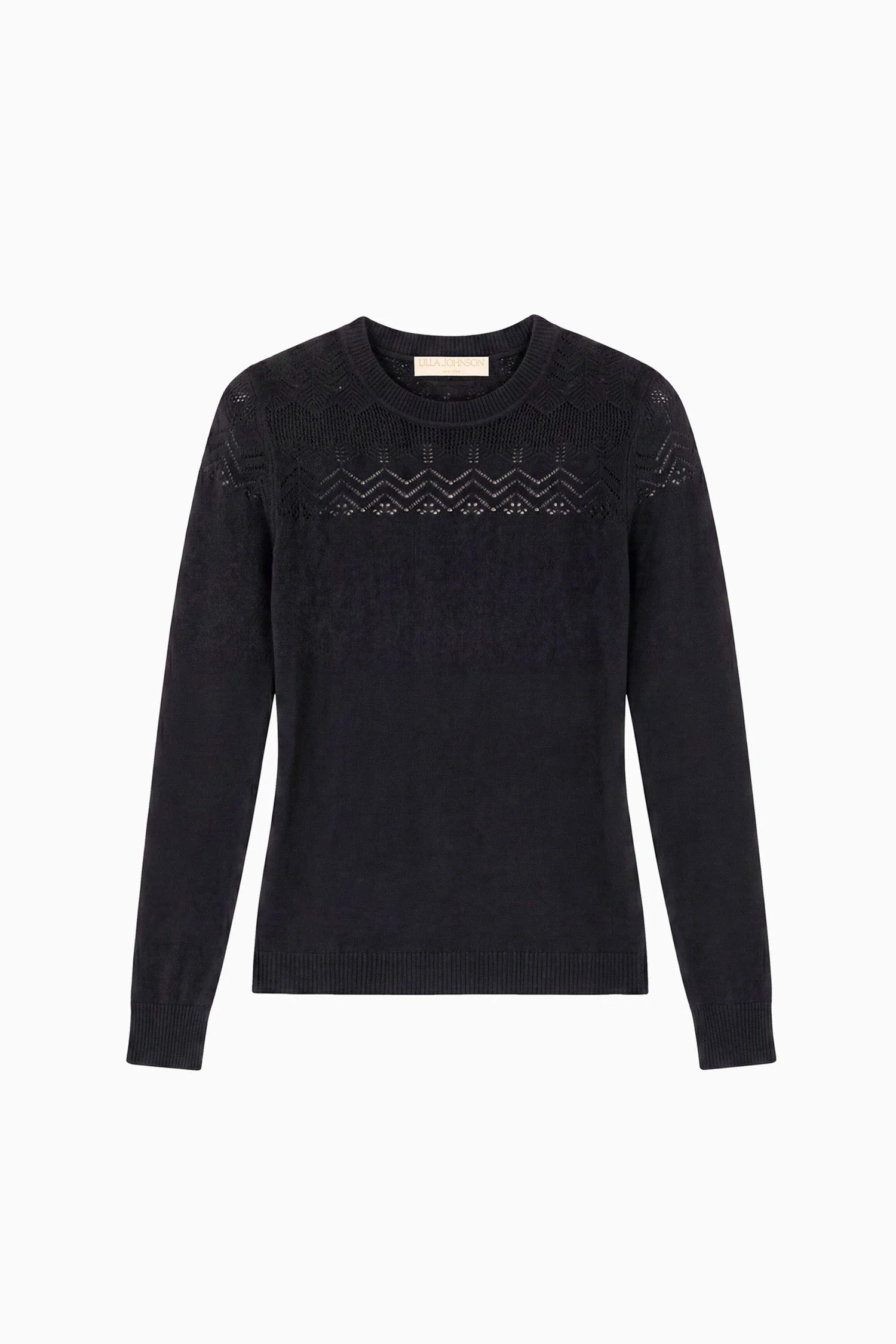 Emelie Long Sleeve Cashmere Top - 1