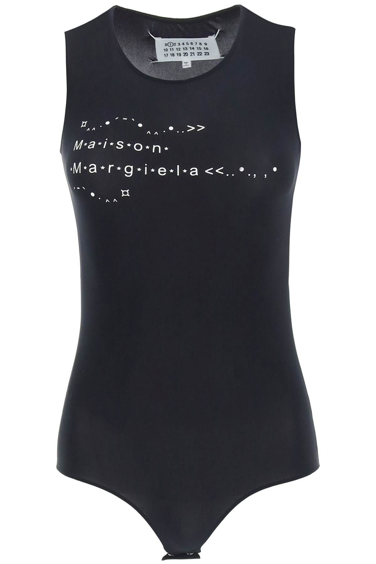 JERSEY BODYSUIT WITH LOGO - 1