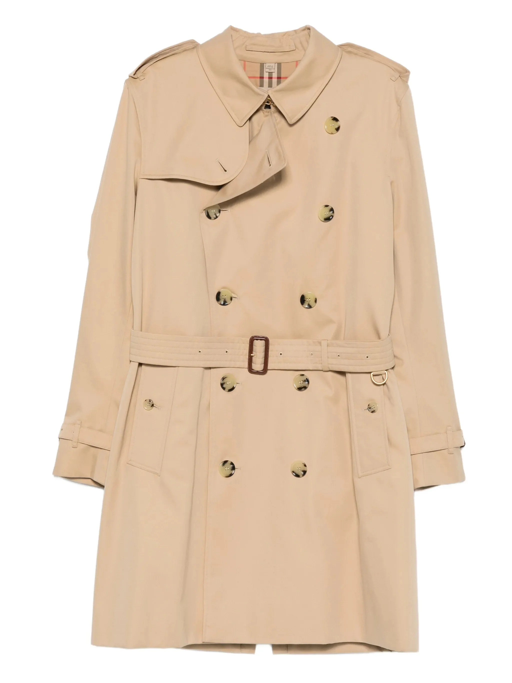 Kensington belted mid coat - 1