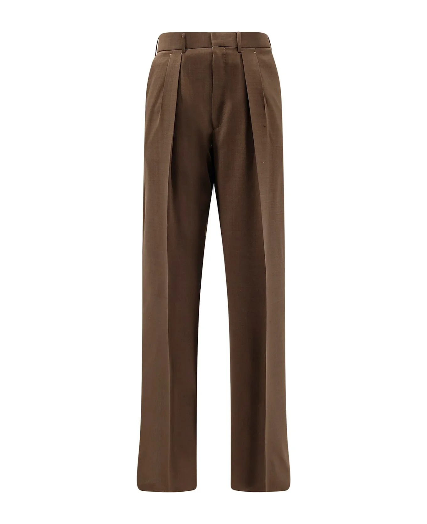 Wool Trousers With Pinces - 1