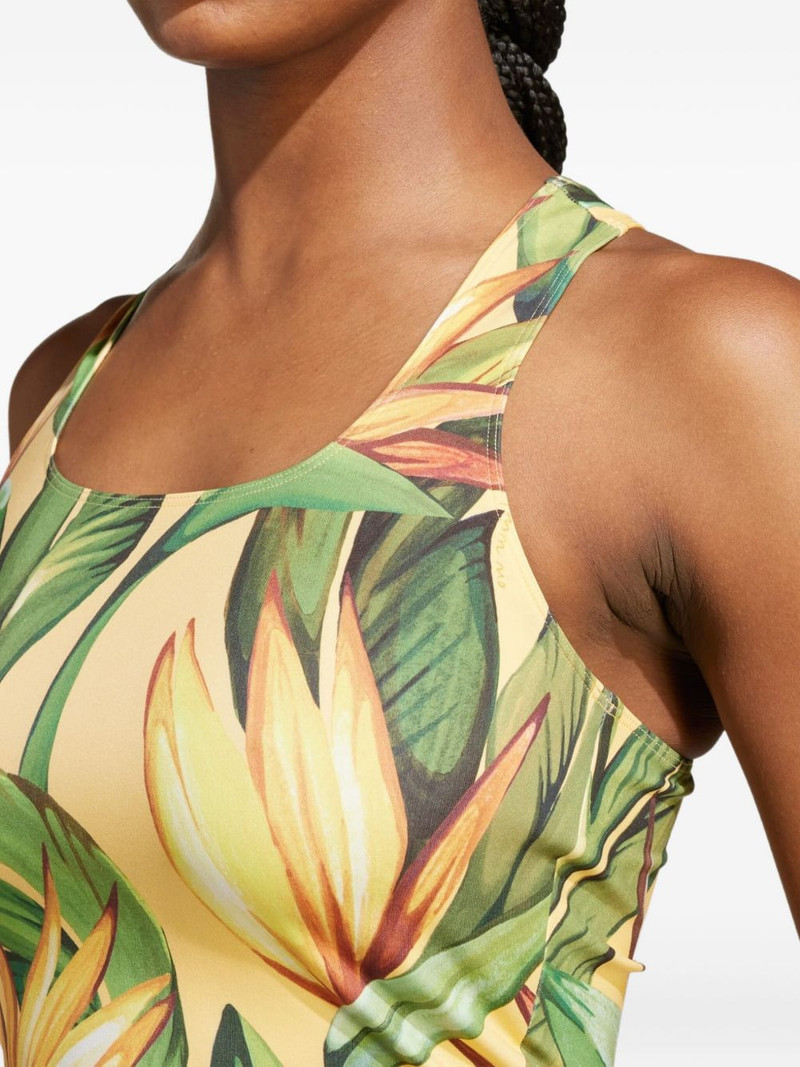 floral-print racer top 4