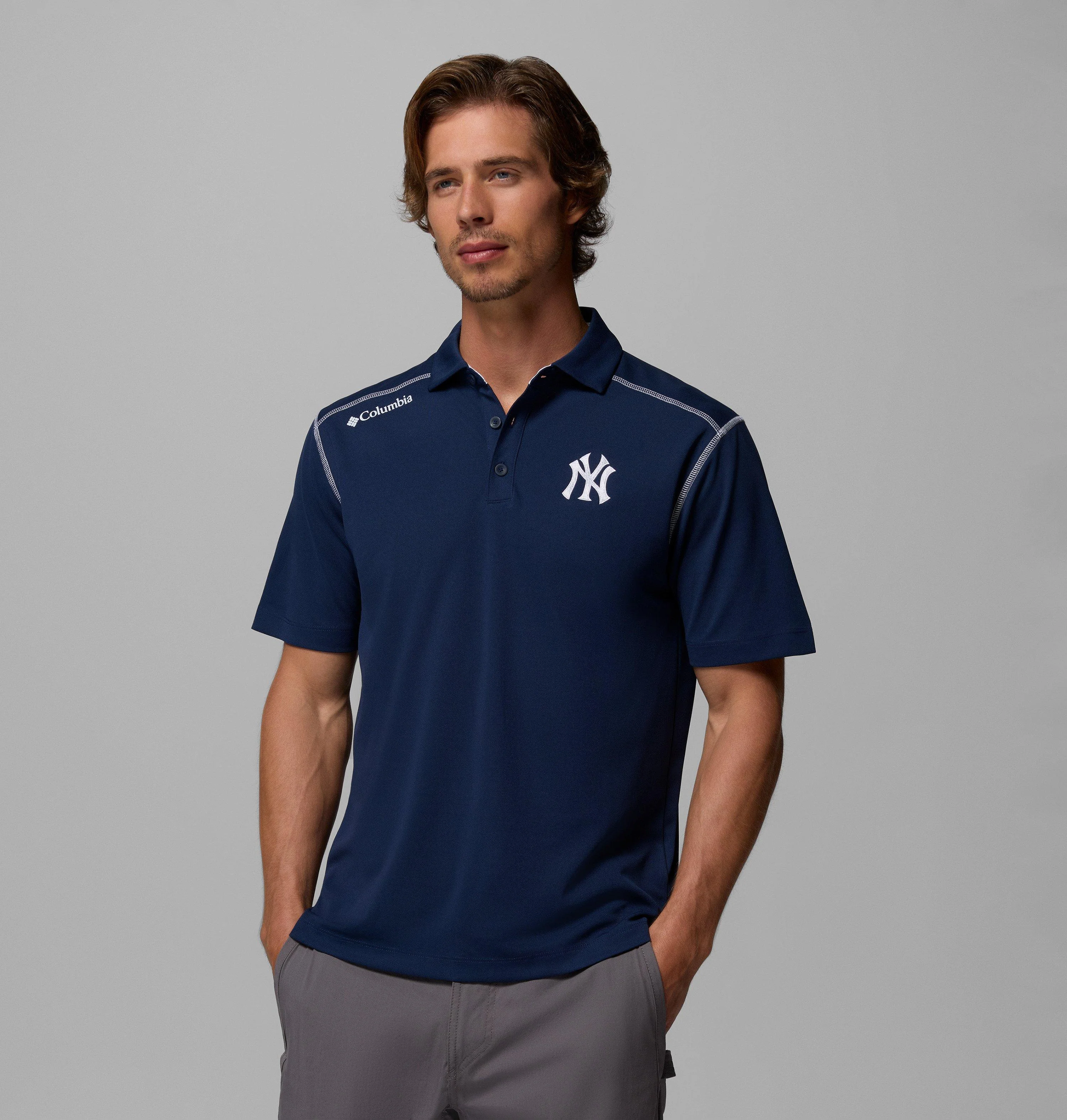 Men's Shotgun Polo - New York Yankees - 1