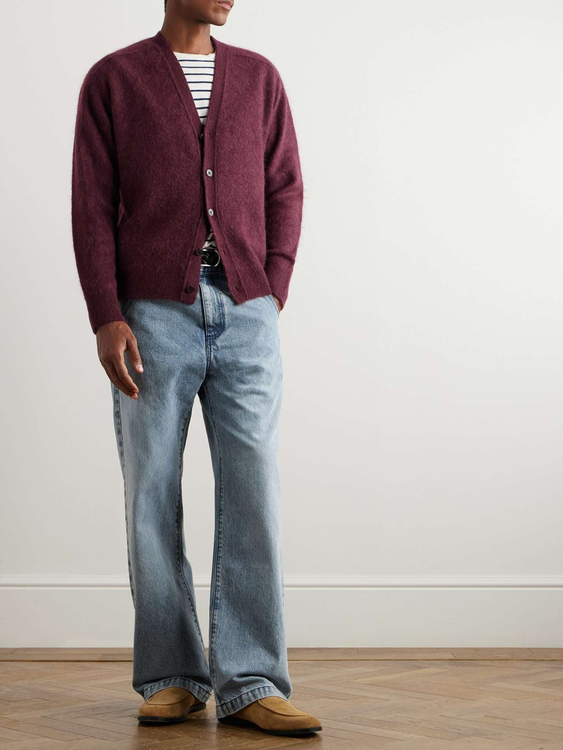 KAPTAIN SUNSHINE Brushed-Alpaca Cardigan outlook