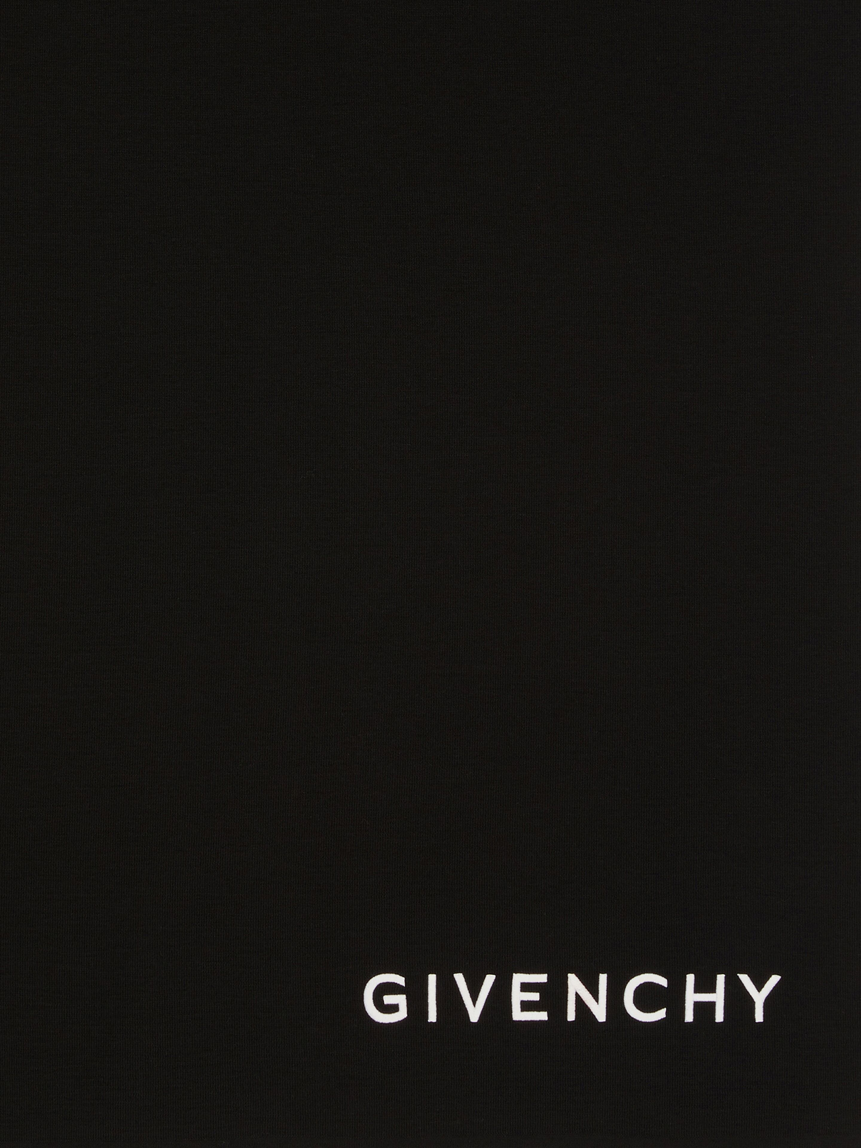 4G GIVENCHY EMBROIDERED SCARF IN WOOL - 3