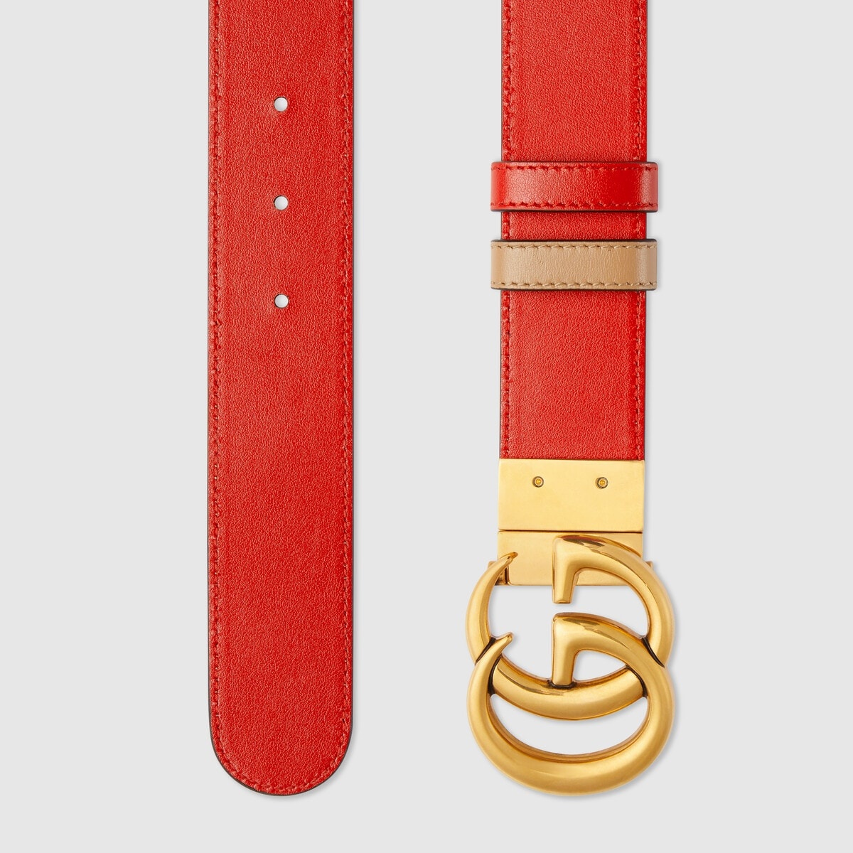 GG Marmont reversible wide belt - 6