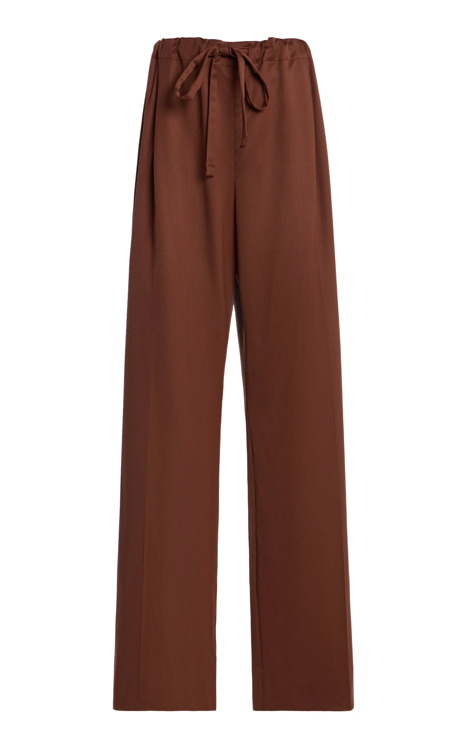 Drawcord Wool-Blend Pants - 1
