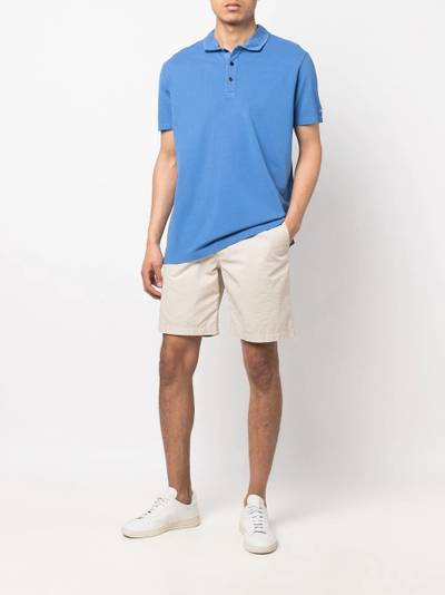 Paul & Shark logo-patch sleeve polo shirt outlook