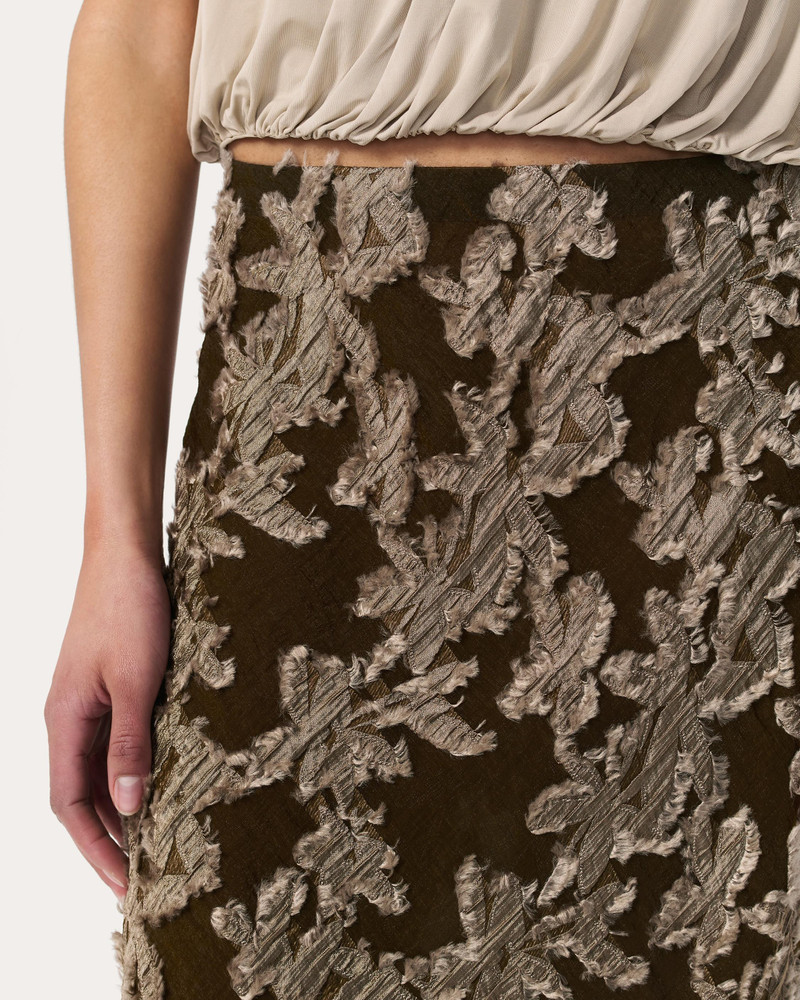 Wren Fil Coupé Maxi Skirt 4