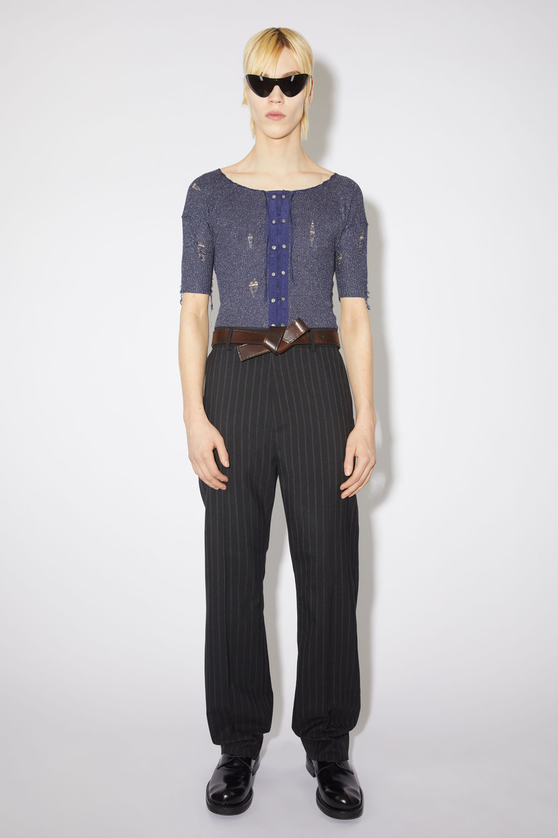 Musubi leather belt - Dark brown 3