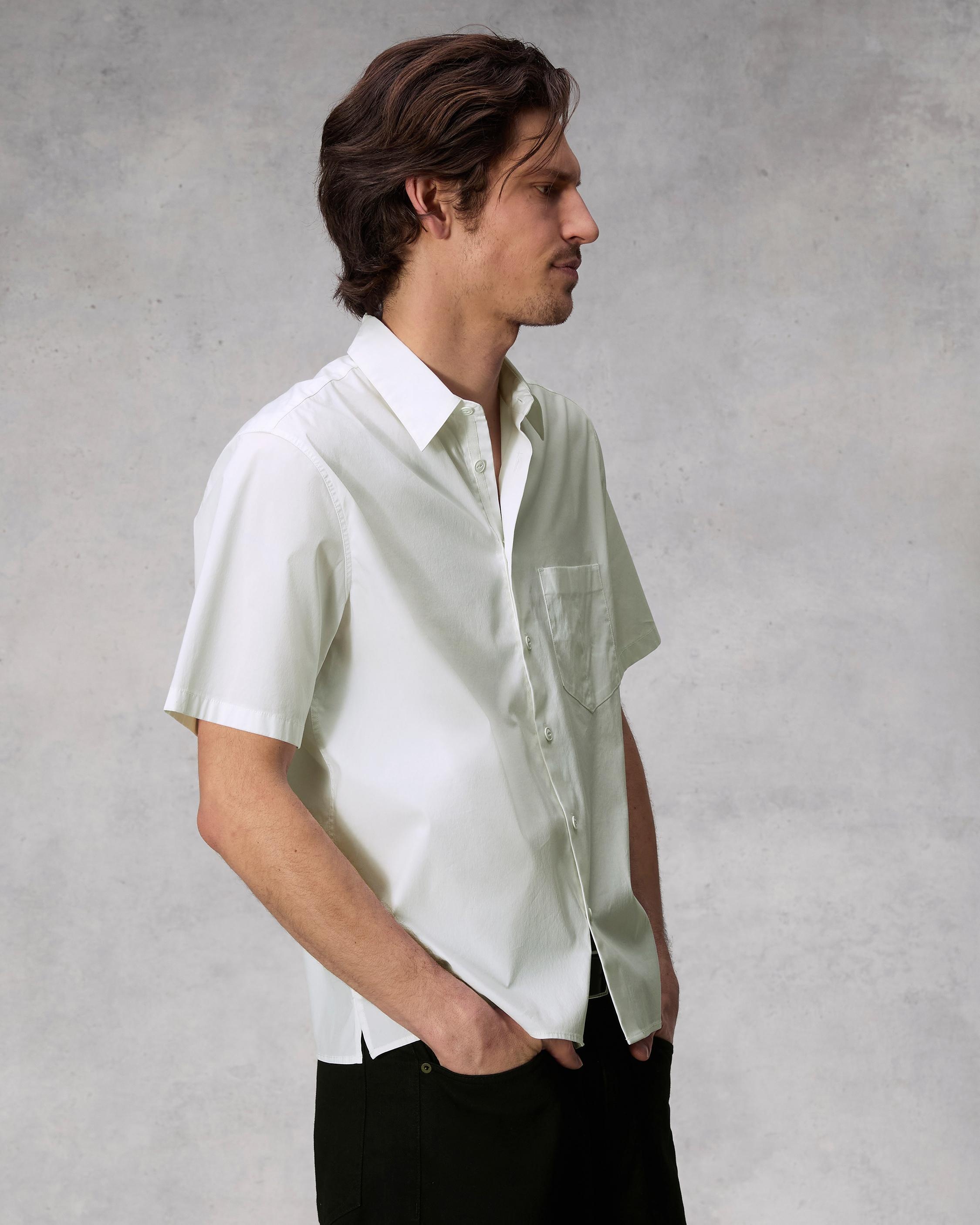 Dalton Cotton Poplin Blouson Shirt
Relaxed Fit - 4