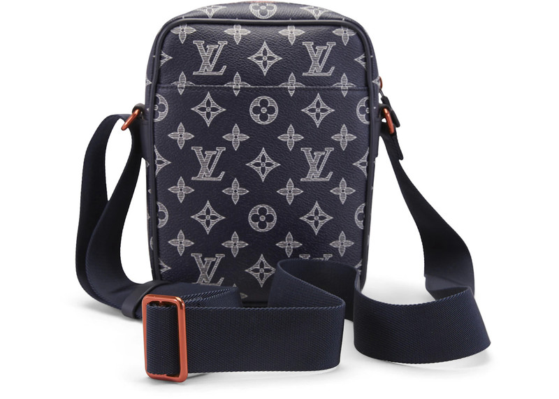 Louis Vuitton Louis Vuitton Danube Monogram Upside Down Ink PM Navy outlook