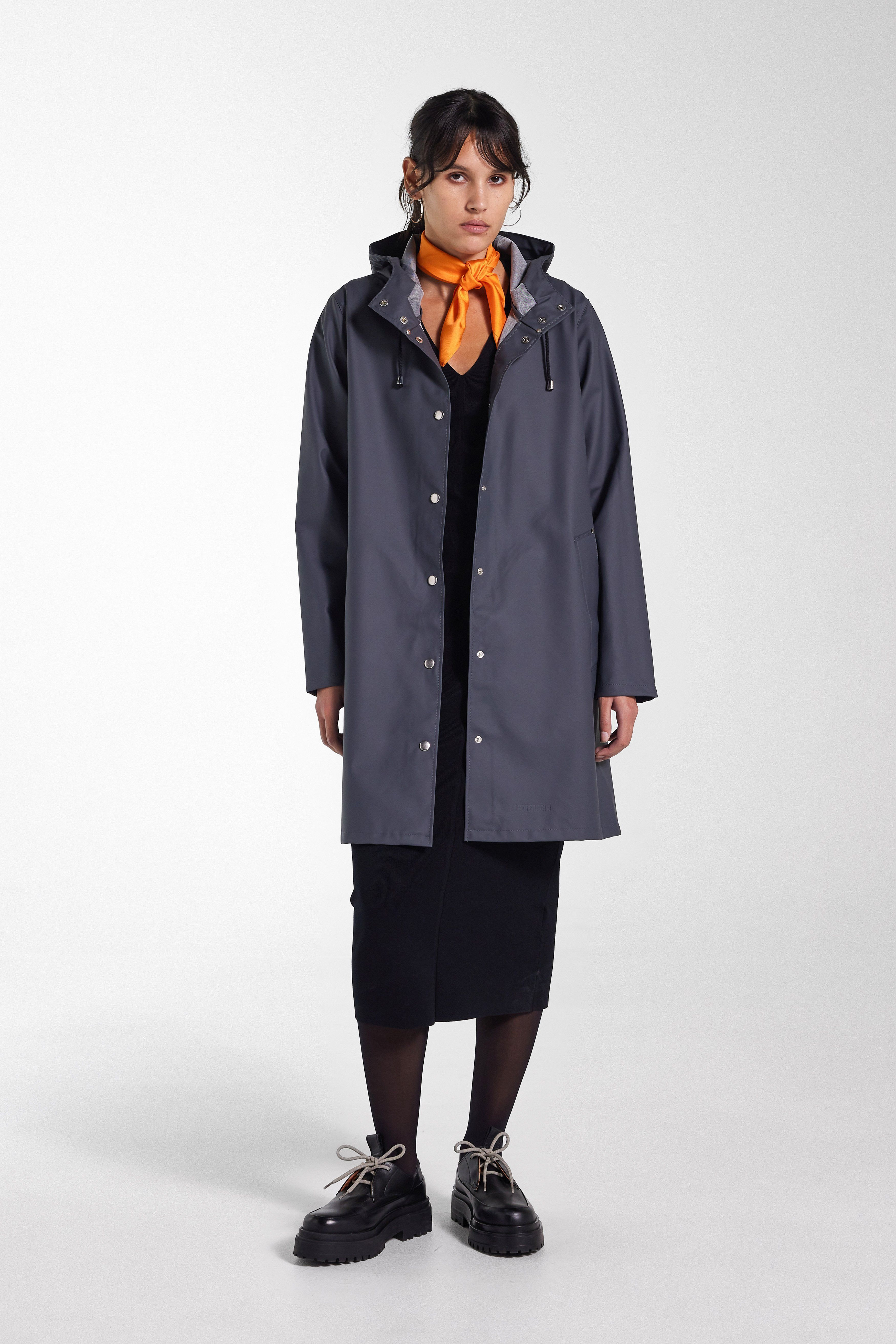 Mosebacke Lightweight Raincoat Charcoal - 2