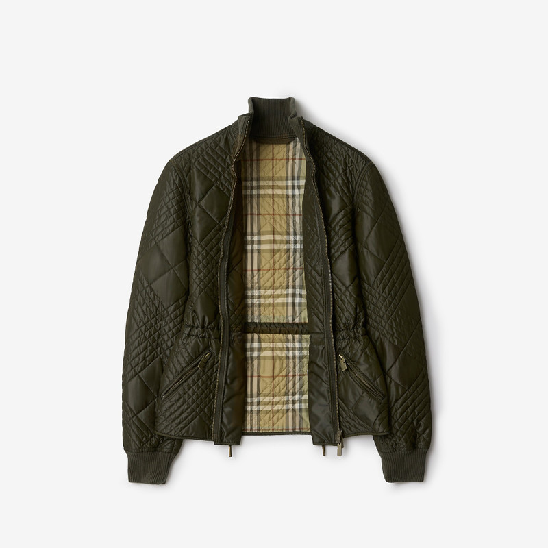 Micro Check-stitch Nylon Wakerley Jacket 4