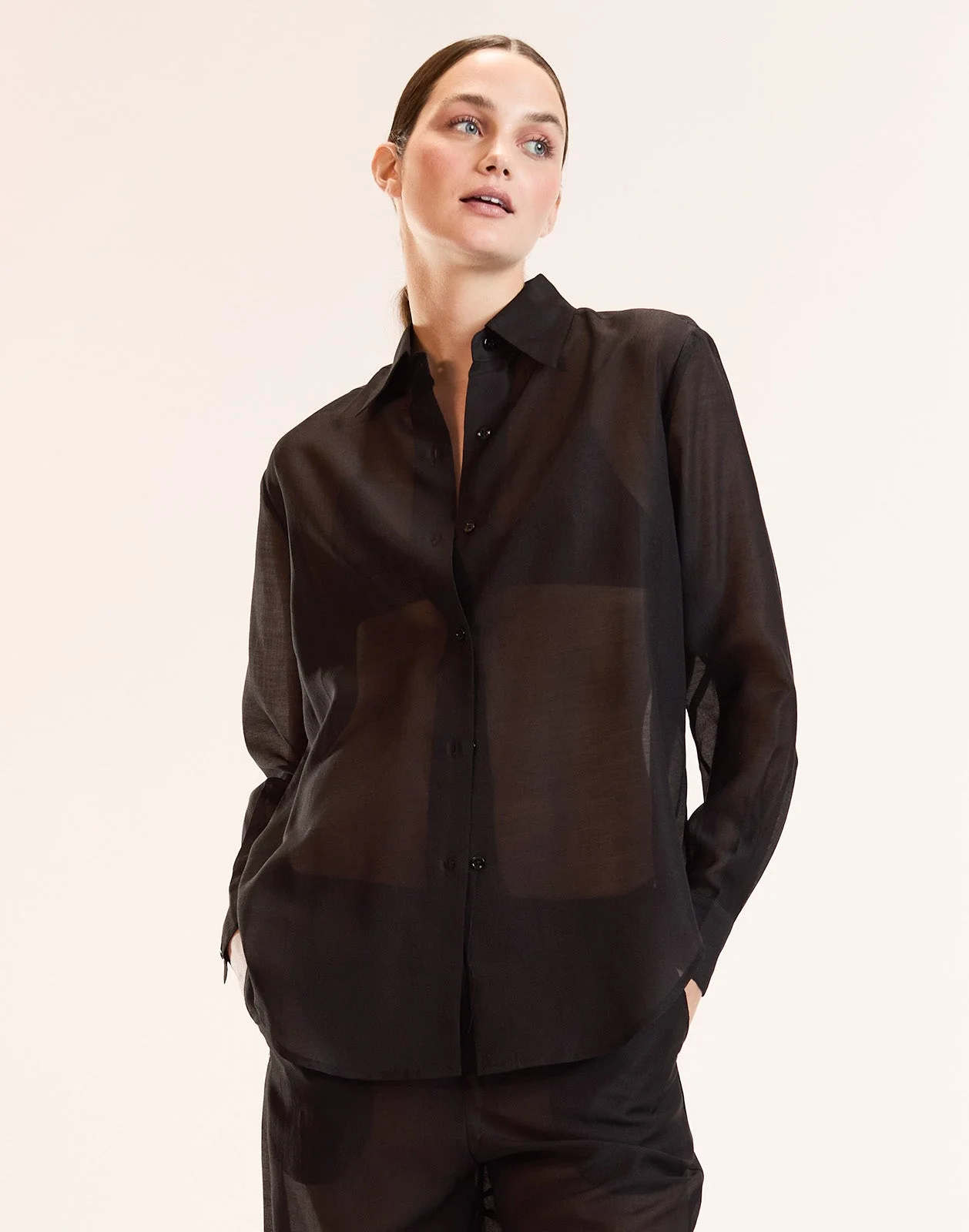 Salina Sheer Shirt - 1