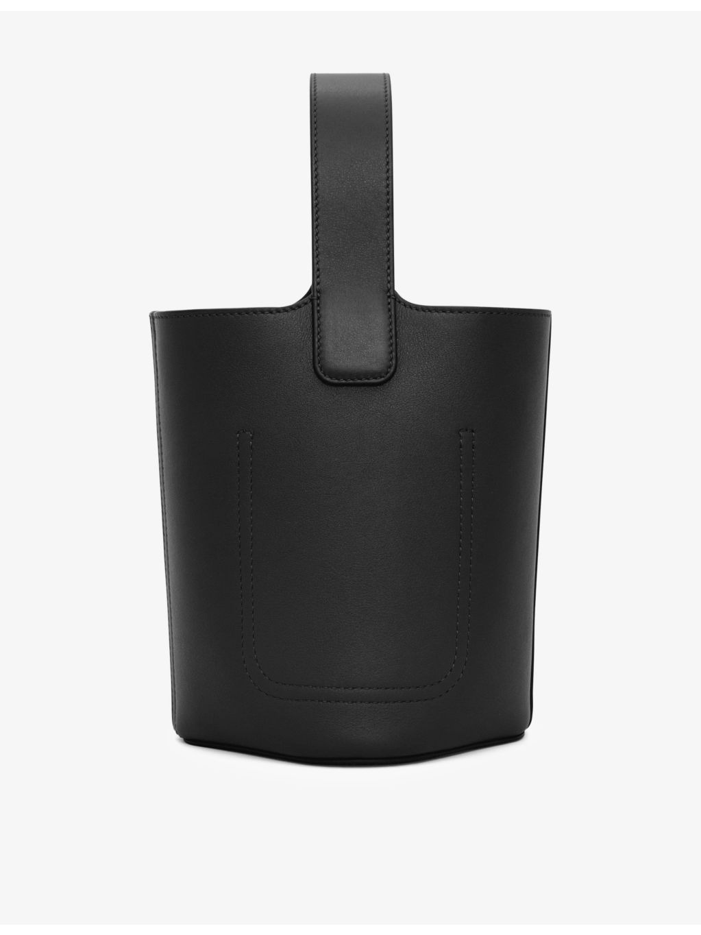 Pebble mini leather bucket bag - 3